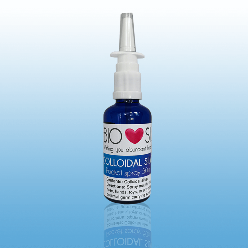 Colloidal Silver Nasal Spray: 50ml Relief