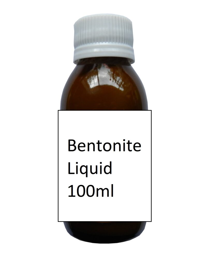 Bentonite Liquid 100ml - Natural Detoxifying Clay Solution